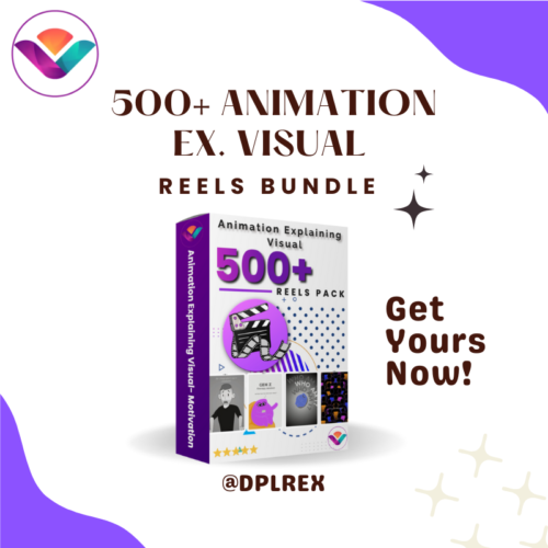 500+ Animation Explaining Motivational Reels Bundle