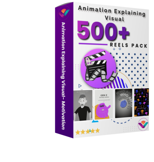 500+ Animation Explaining Visual- Motivation Reels Bundle