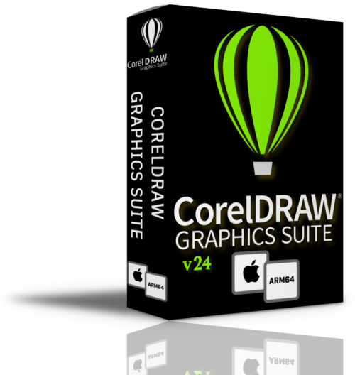 CorelDraw Graphics Suite 2024 V24.4 (MacOS 10.12 or later / Apple Silicon compatible) Latest Version! Full- Access