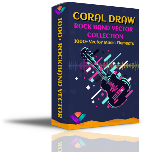 Coral Draw 1000+ Rock Band Music Vector Elements Collection