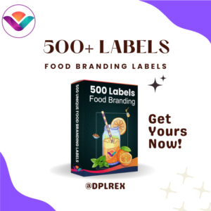 Coral Draw 500 Food Branding Labels