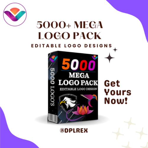 Coral Draw 5000 LOGO MEGA PACK - Editable Logo Design's