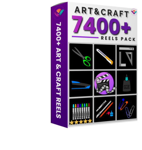 7400+ Art & Craft Reels Bundle