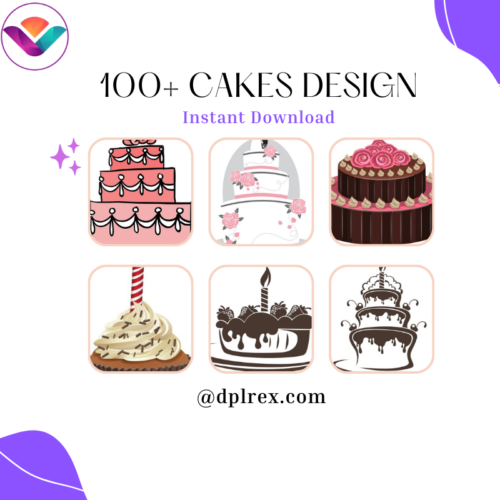 Coral Draw 100+ Cake Designs