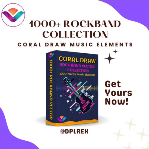 Coral Draw 1000+ Rock Band Music Vector Elements Collection